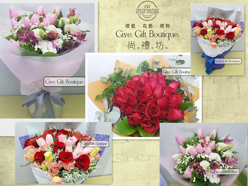 Hong Kong Give Gift Boutique Florist - Flower Delivery Info Third week of May 2019